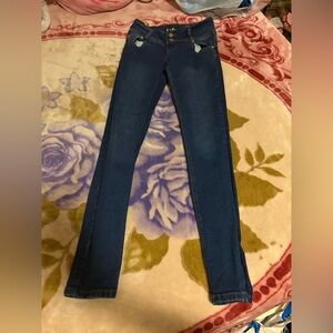Women’s Skinny Stretch Jeans in Dark Blue